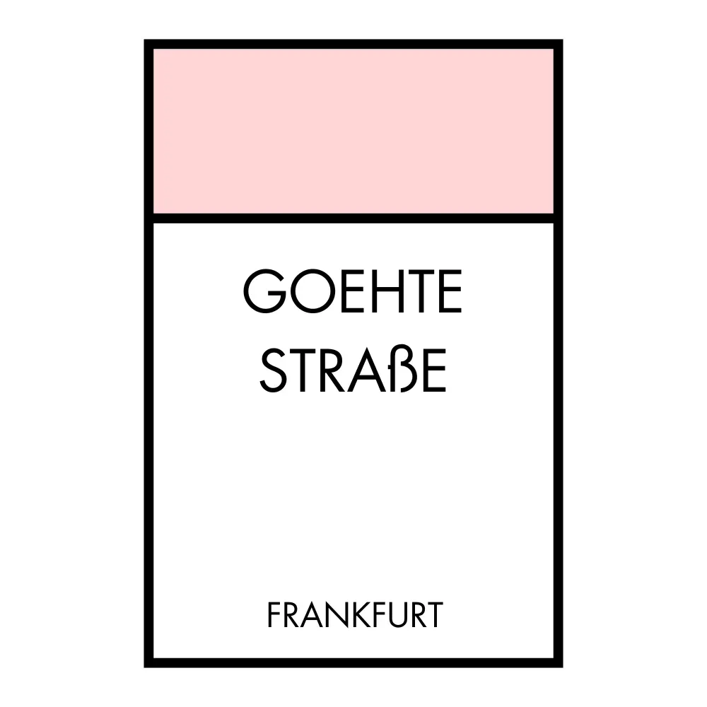 Poster Brettspiel Edition - Straßennamen Personalisierte Poster