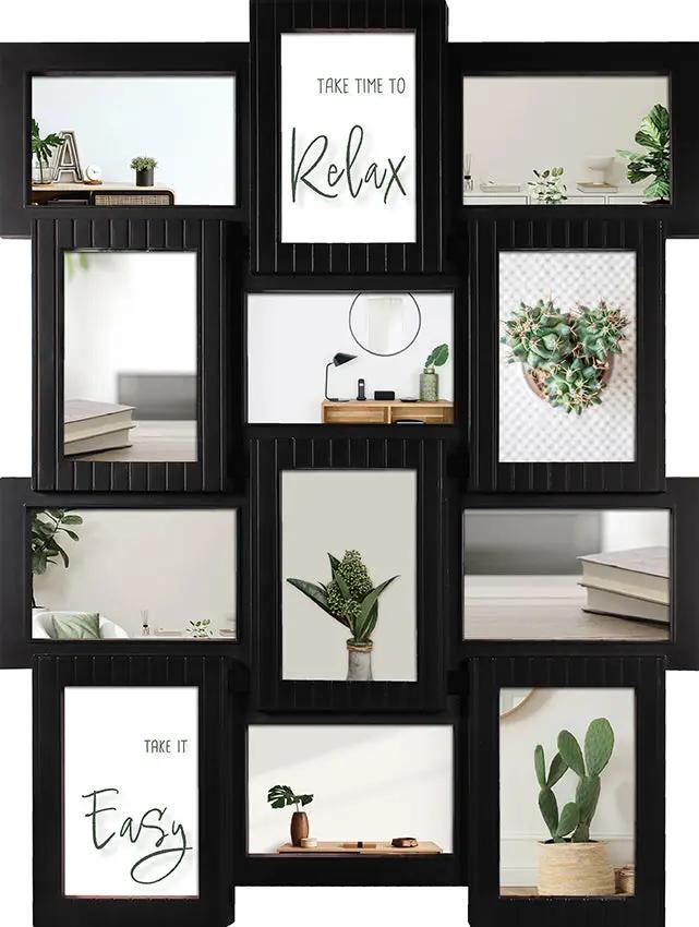 Wackadoo Bilderrahmen Collage für 12 Fotos COLLAGERAHMEN