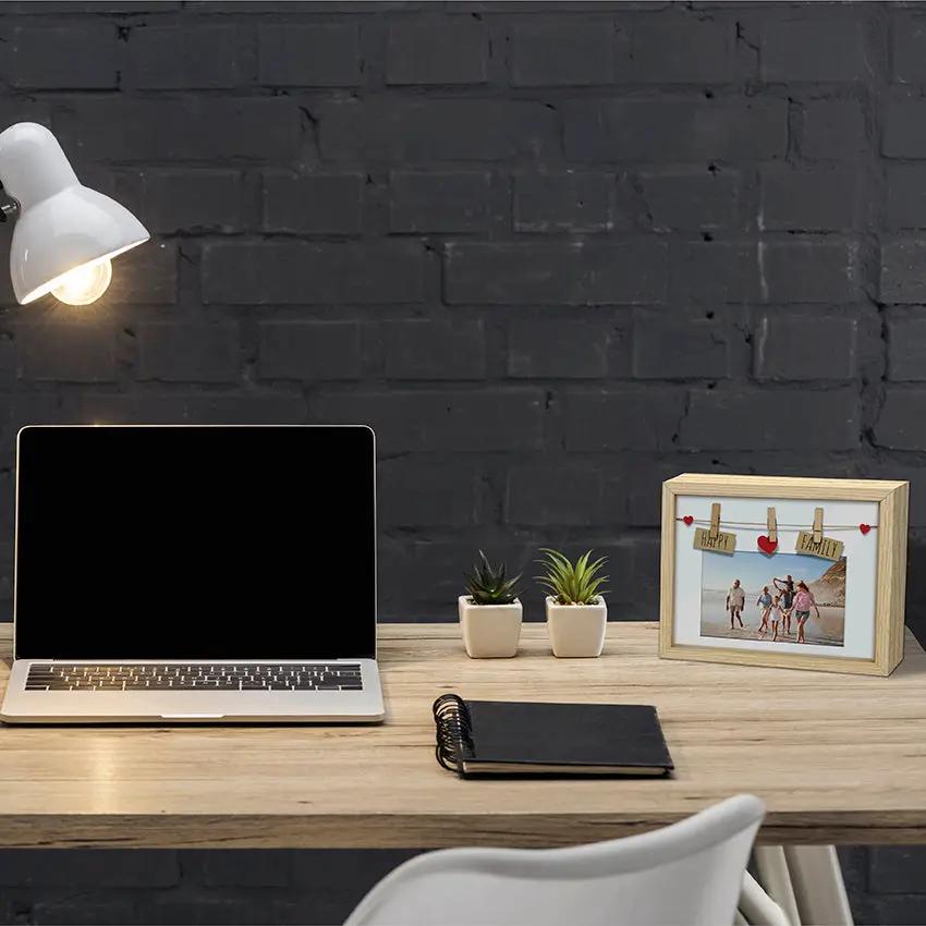 Bilderrahmen mit Clips Geschenkideen