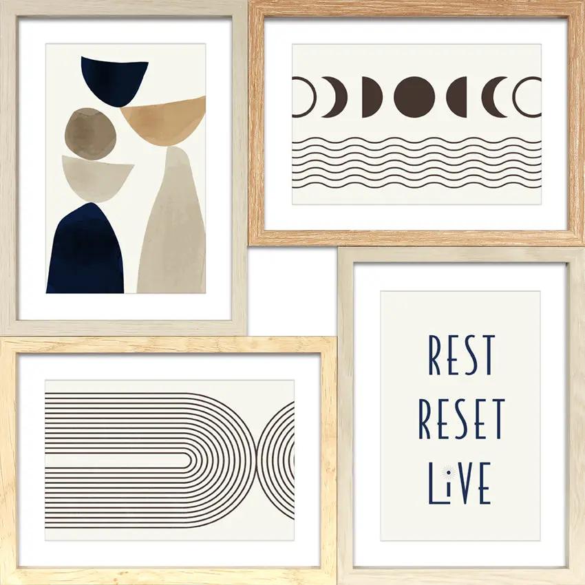 Bilderrahmen Collage für 4 Fotos aus FSC® MDF Holz COLLAGERAHMEN