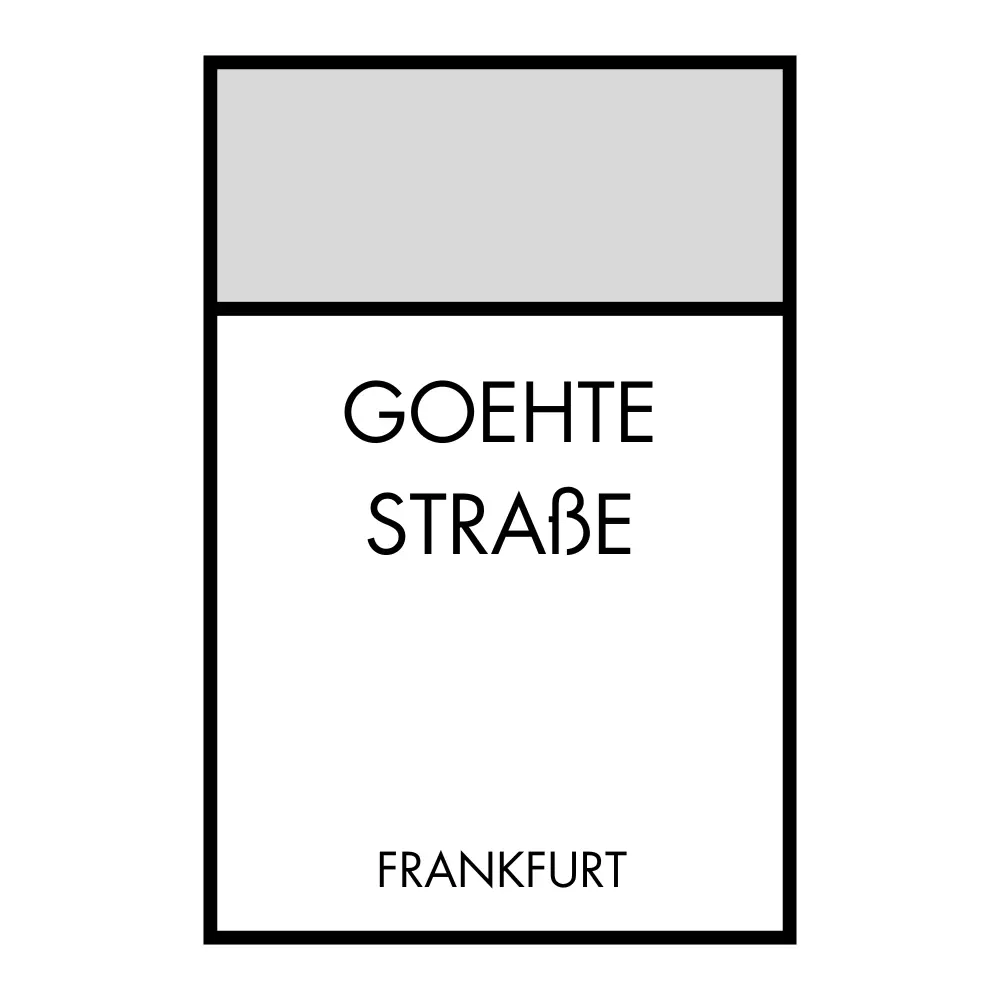 Poster Brettspiel Edition - Straßennamen Personalisierte Poster