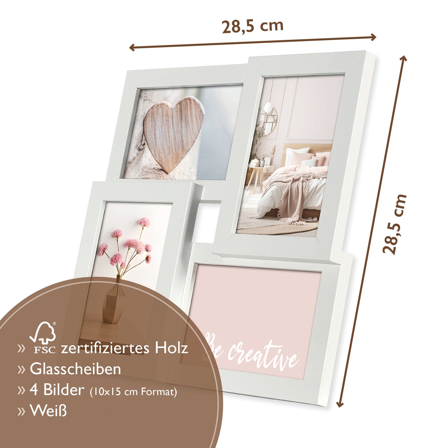 Bilderrahmen Collage LOFT