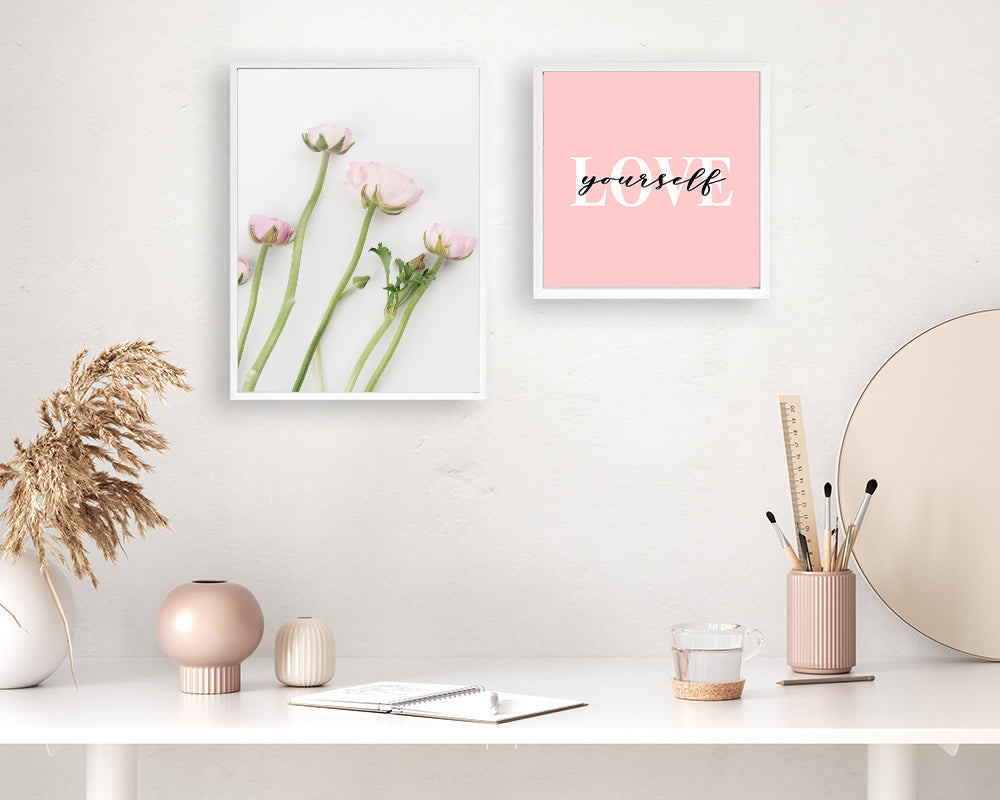 Bilderrahmen AMALFI Hergestellt in Europa aus MDF Holz mit Glasscheibe Wackadoo Living