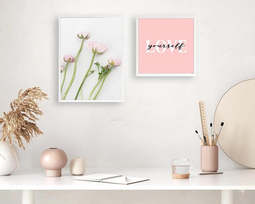 Bilderrahmen AMALFI Hergestellt in Europa aus MDF Holz mit Glasscheibe Wackadoo Living