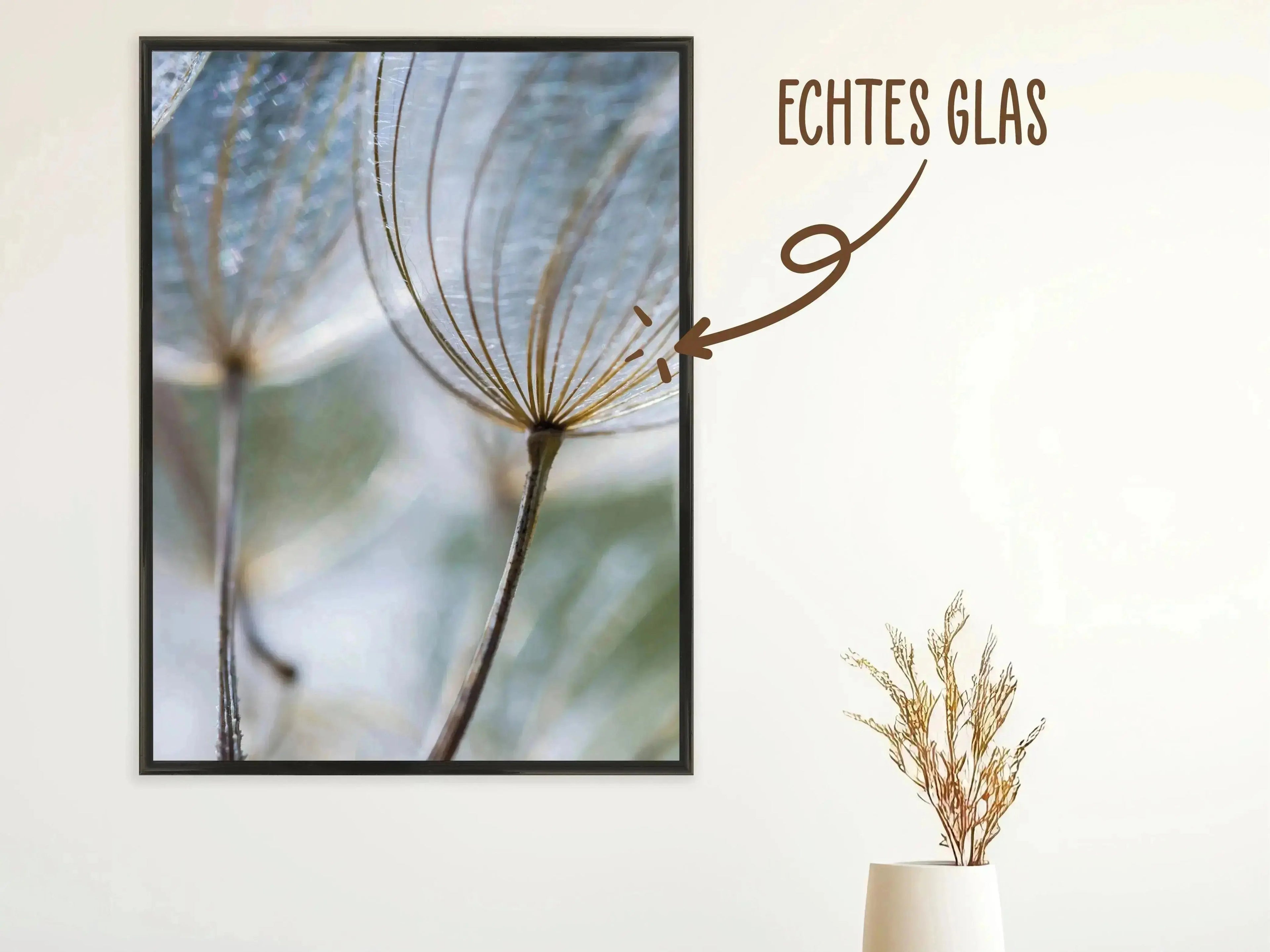 Bilderrahmen Set 10 teilig für Poster und Fotowände mit Glasscheibe Bilderrahmen Set