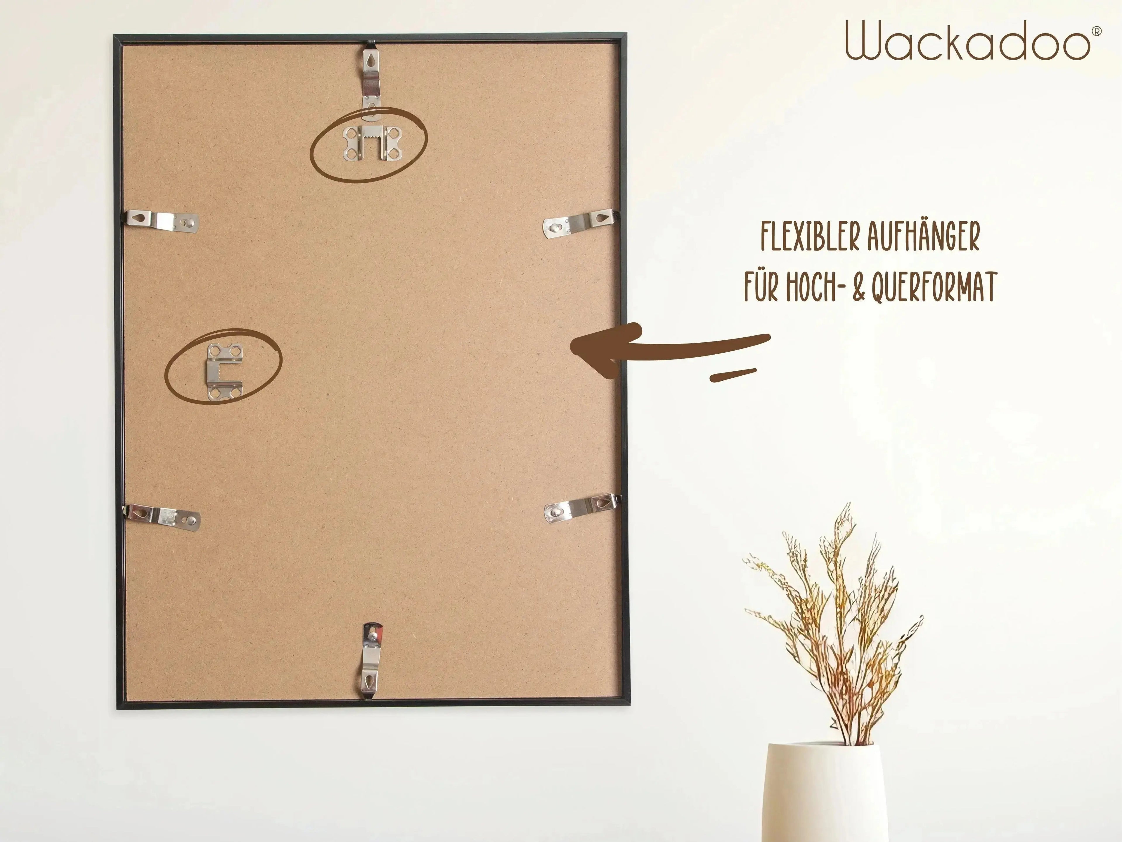 Bilderrahmen Set 10 teilig für Poster und Fotowände mit Glasscheibe Bilderrahmen Set