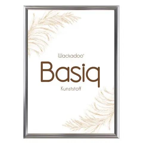 Bilderrahmen BASIQ aus Kunststoff mit Glasscheibe für Poster und Fotowände Wackadoo Living
