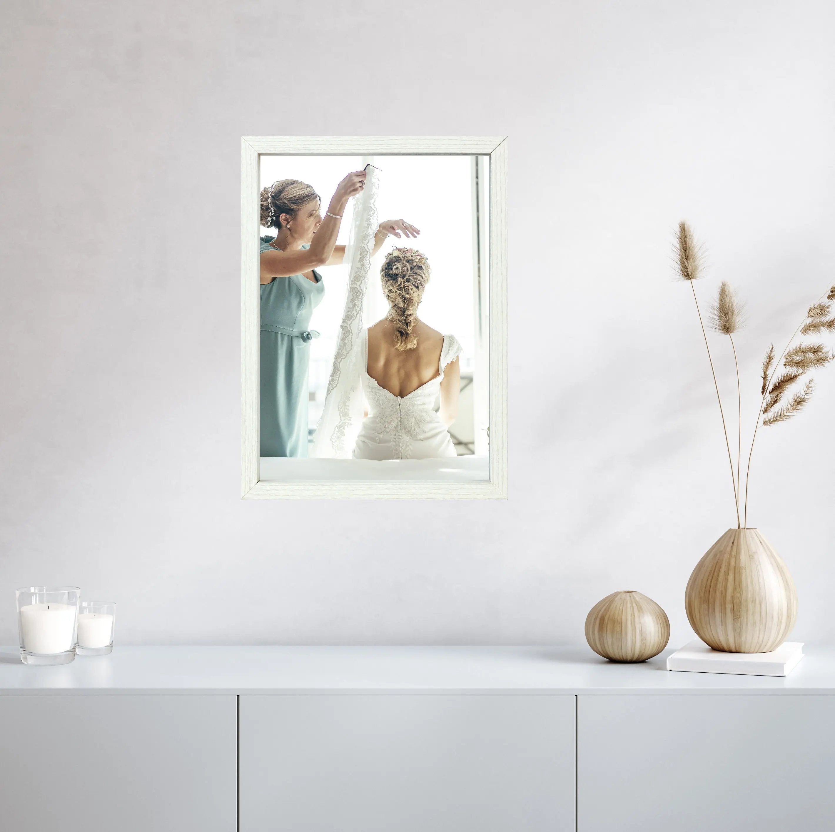 Bilderrahmen HOLZ mit Deinem eigenen Foto - einfach & schnell hochladen Picturedoo