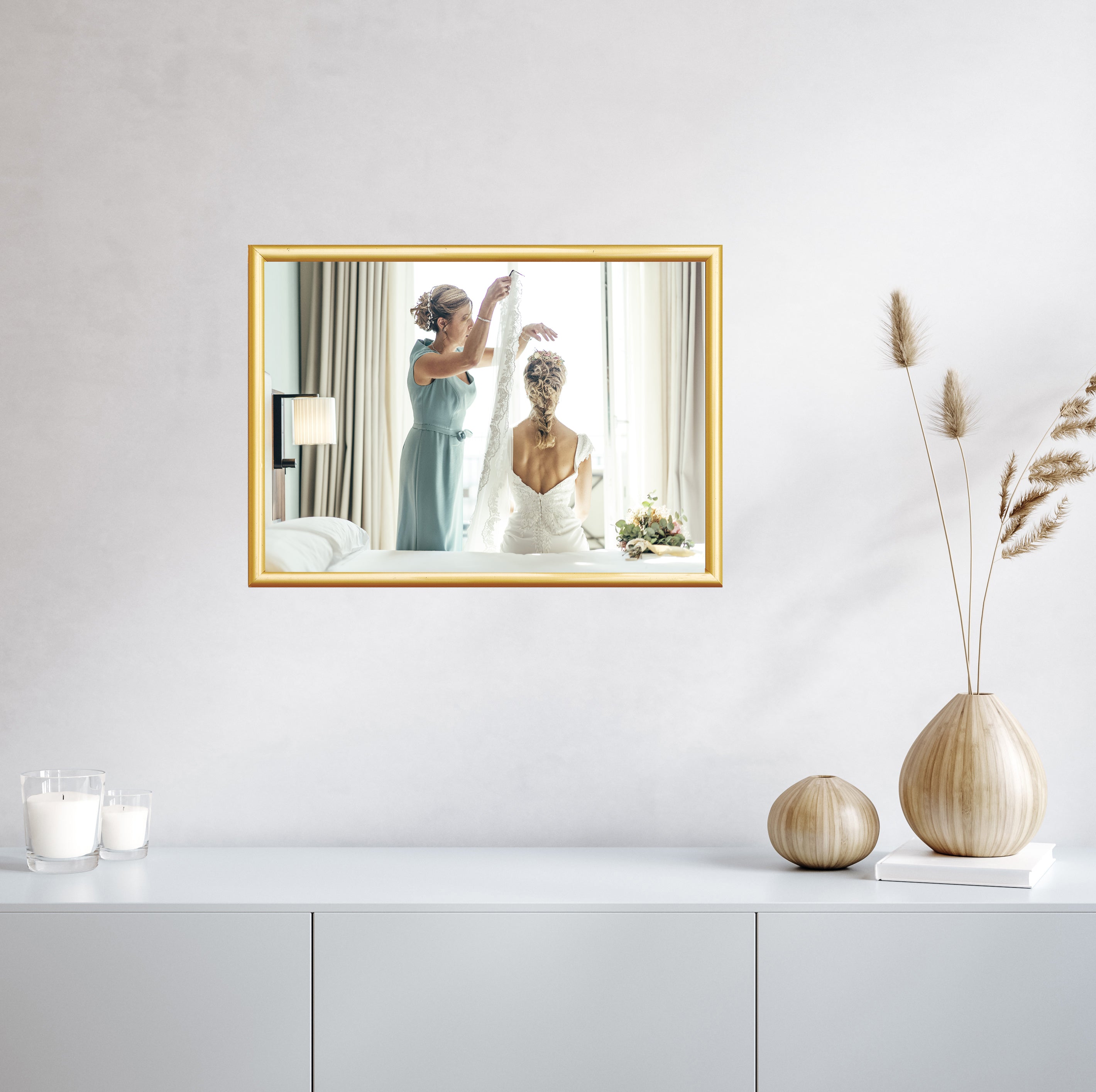 Bilderrahmen KUNSTSTOFF mit Deinem eigenen Foto - einfach & schnell hochladen