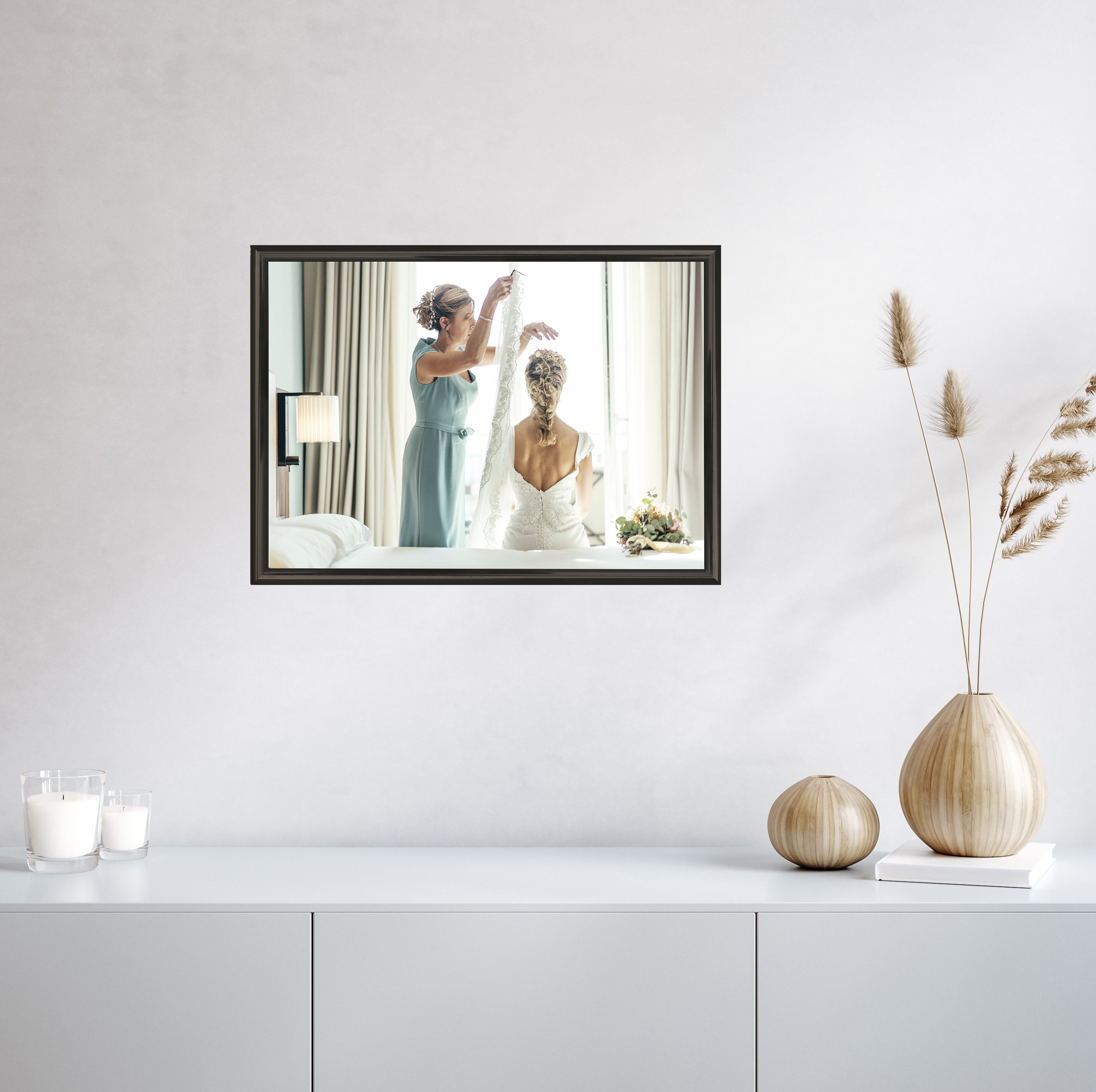 Bilderrahmen KUNSTSTOFF mit Deinem eigenen Foto - einfach & schnell hochladen