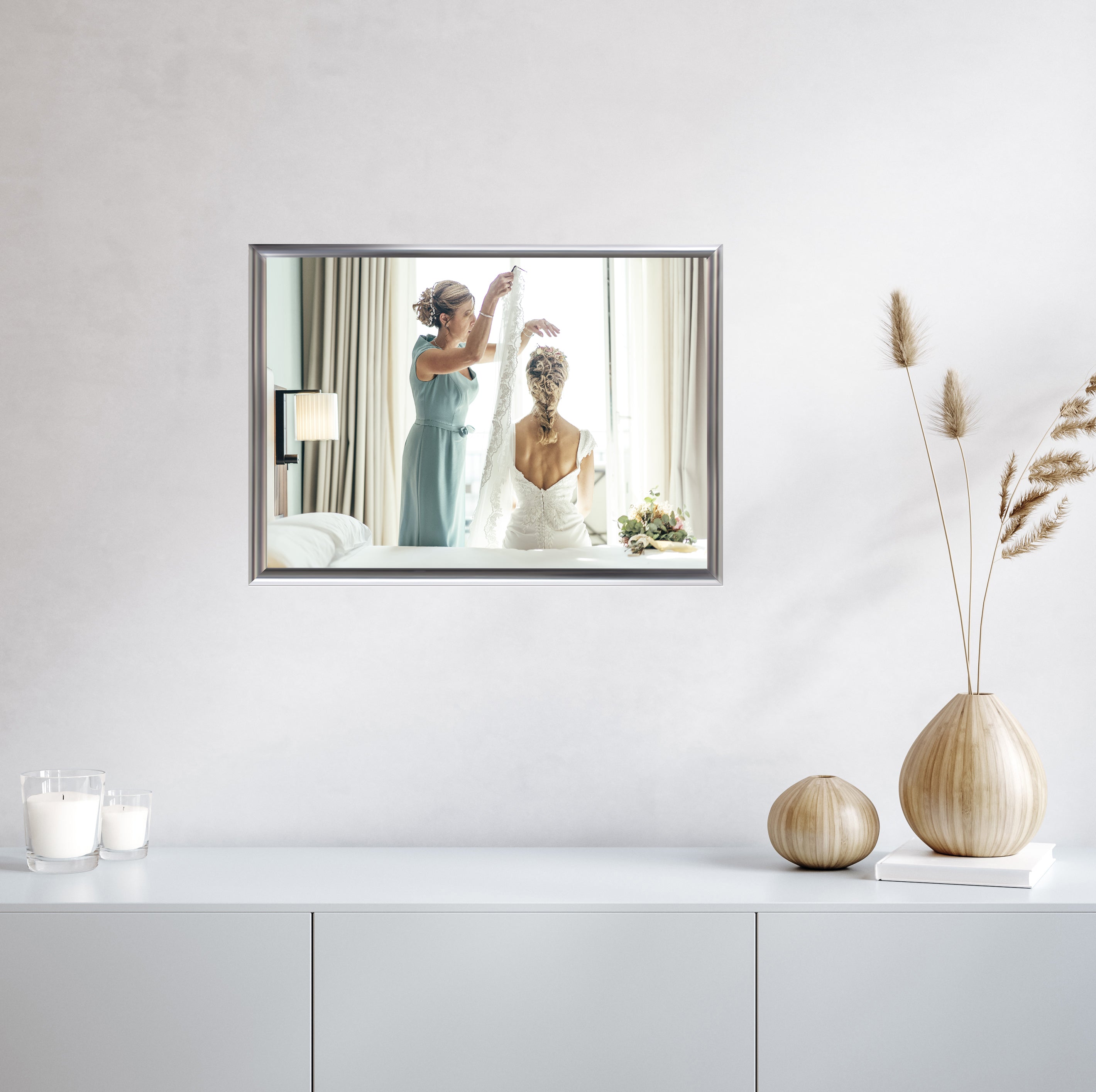 Bilderrahmen KUNSTSTOFF mit Deinem eigenen Foto - einfach & schnell hochladen