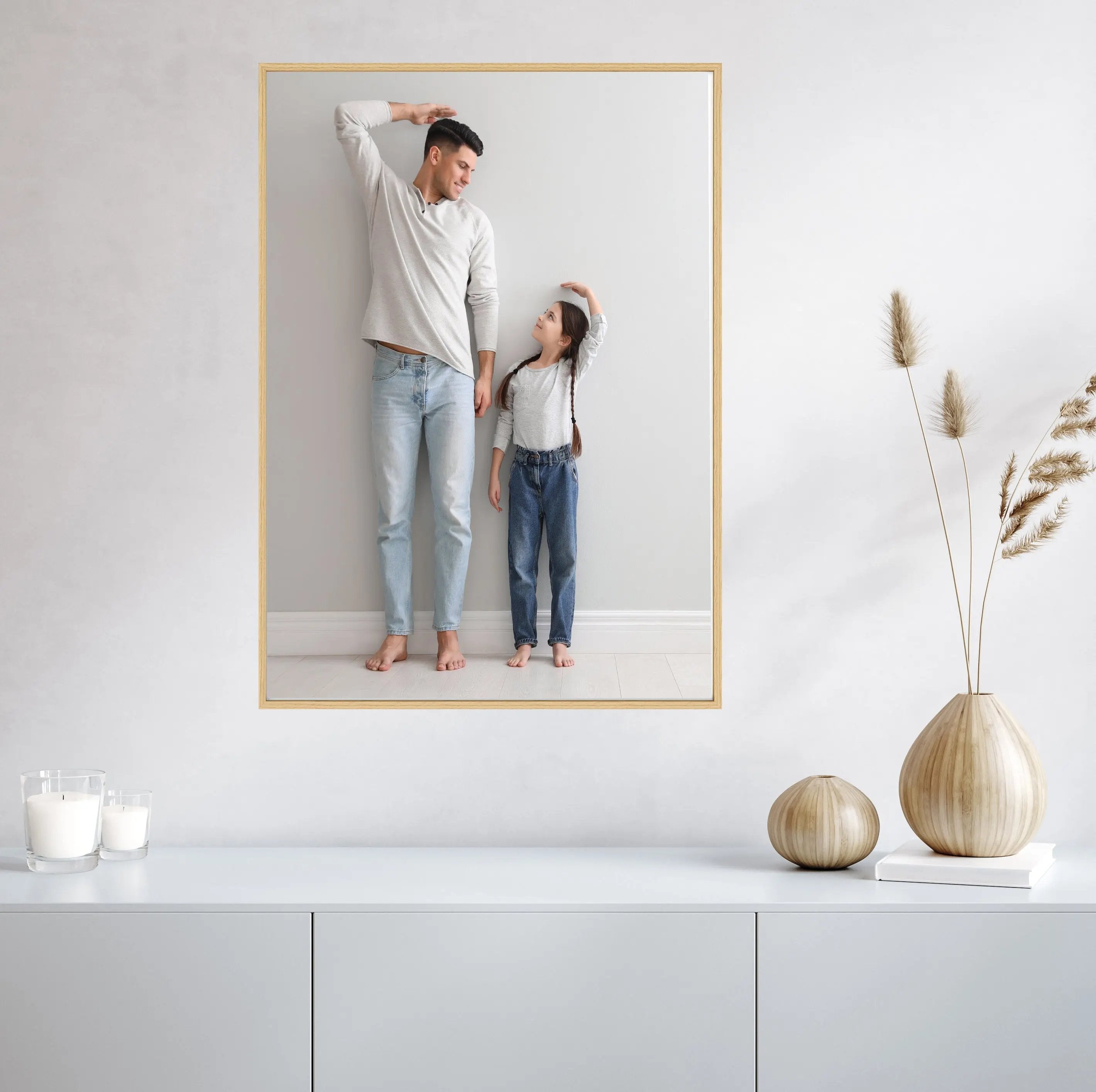 Bilderrahmen HOLZ mit Deinem eigenen Foto - einfach & schnell hochladen Picturedoo