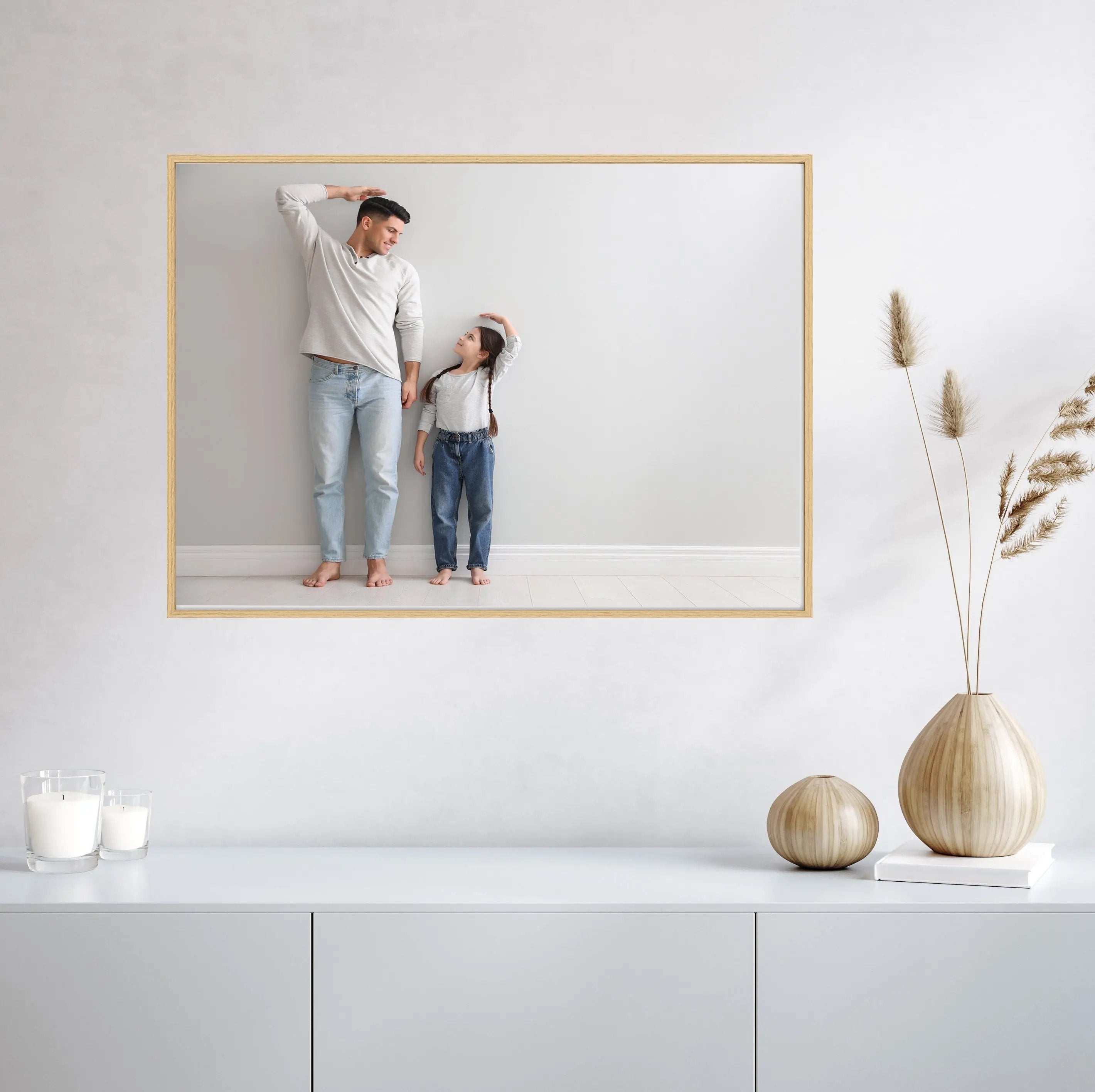 Bilderrahmen HOLZ mit Deinem eigenen Foto - einfach & schnell hochladen Picturedoo