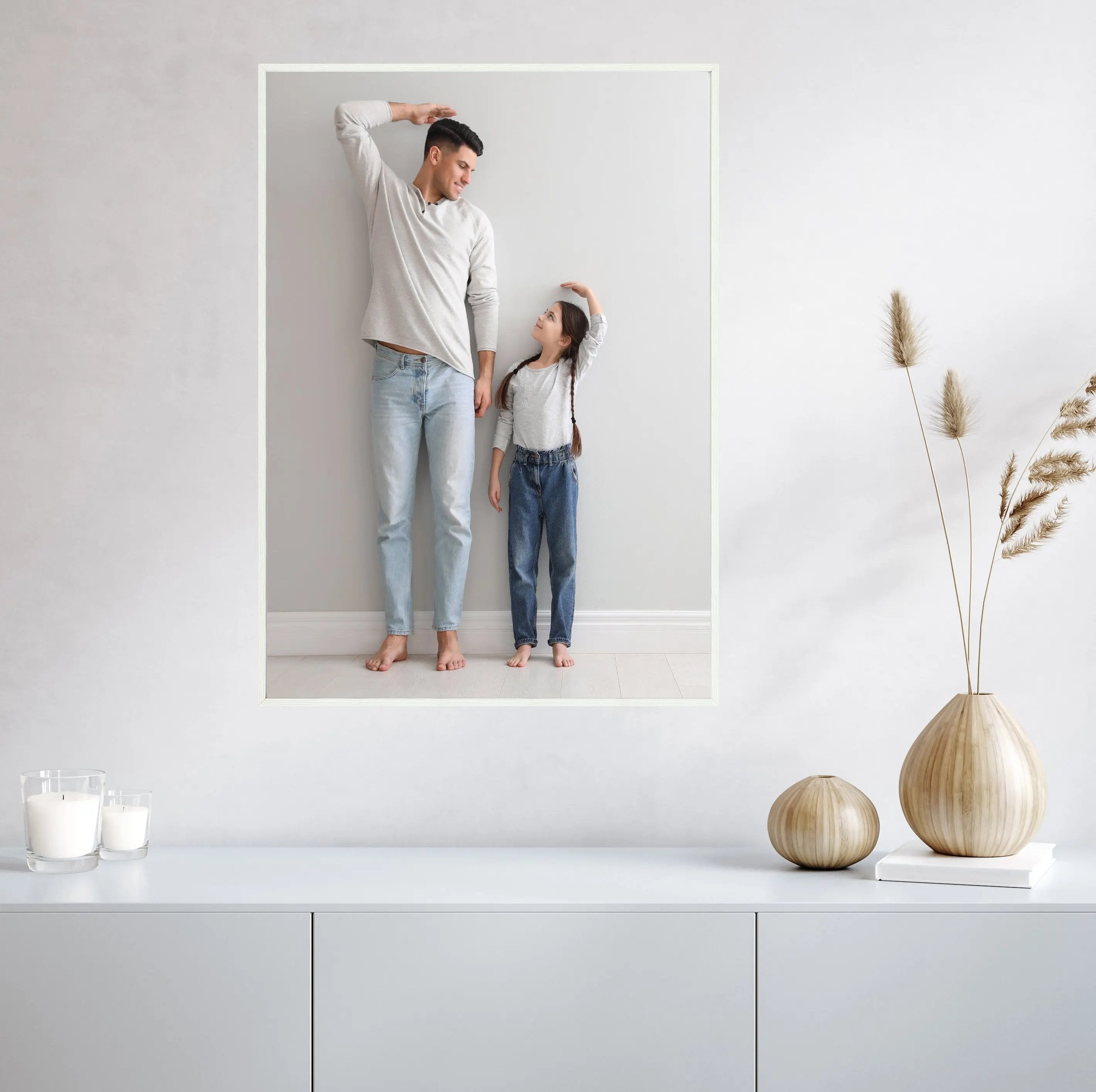 Bilderrahmen HOLZ mit Deinem eigenen Foto - einfach & schnell hochladen Picturedoo