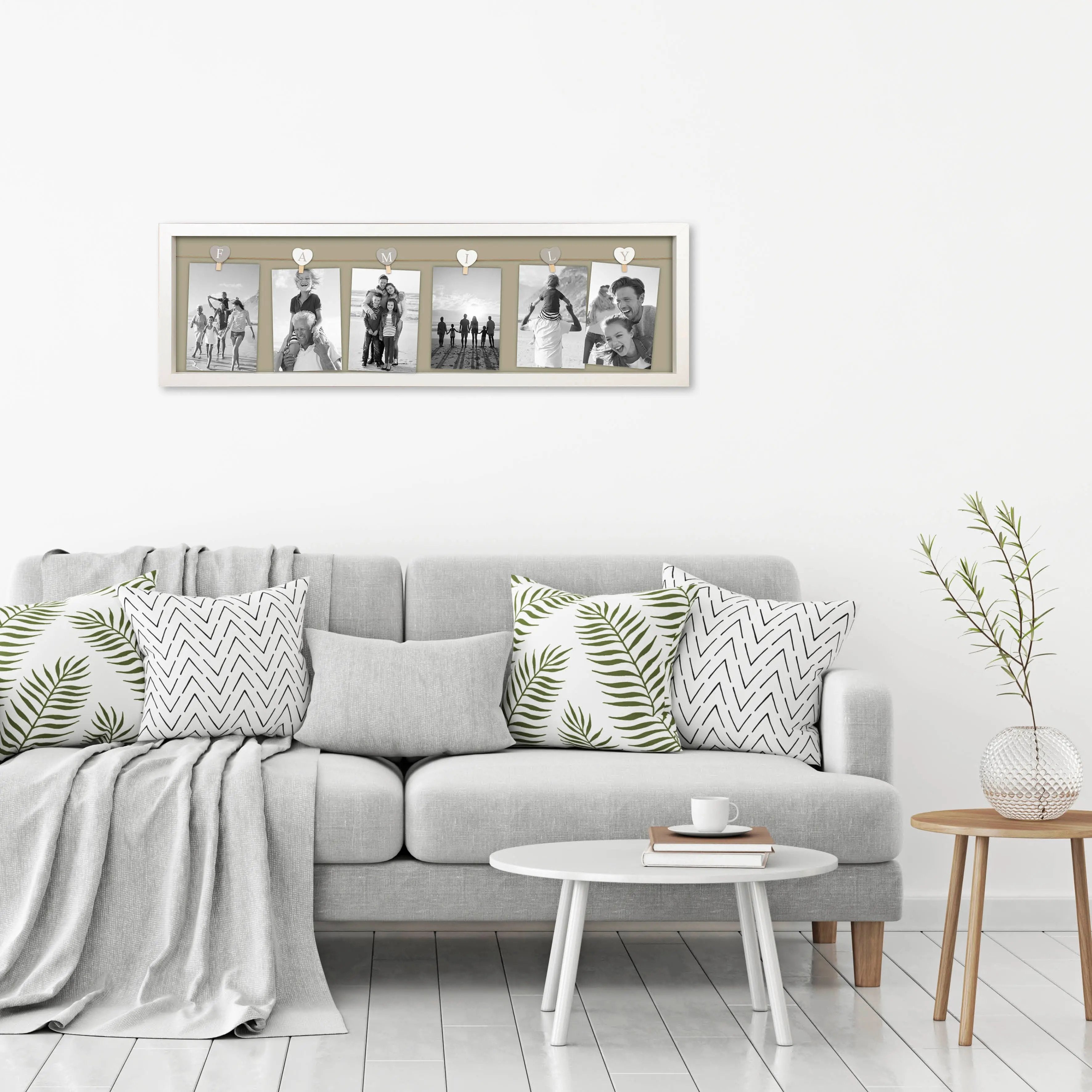 Bilderrahmen Family mit Clips COLLAGERAHMEN