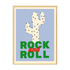 Poster mit Bilderrahmen Rock&