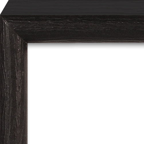 NEU Wackadoo Bilderrahmen 3er Set HAPPY Schwarz aus MDF Holz für Poster und Fotowände mit Glasscheibe