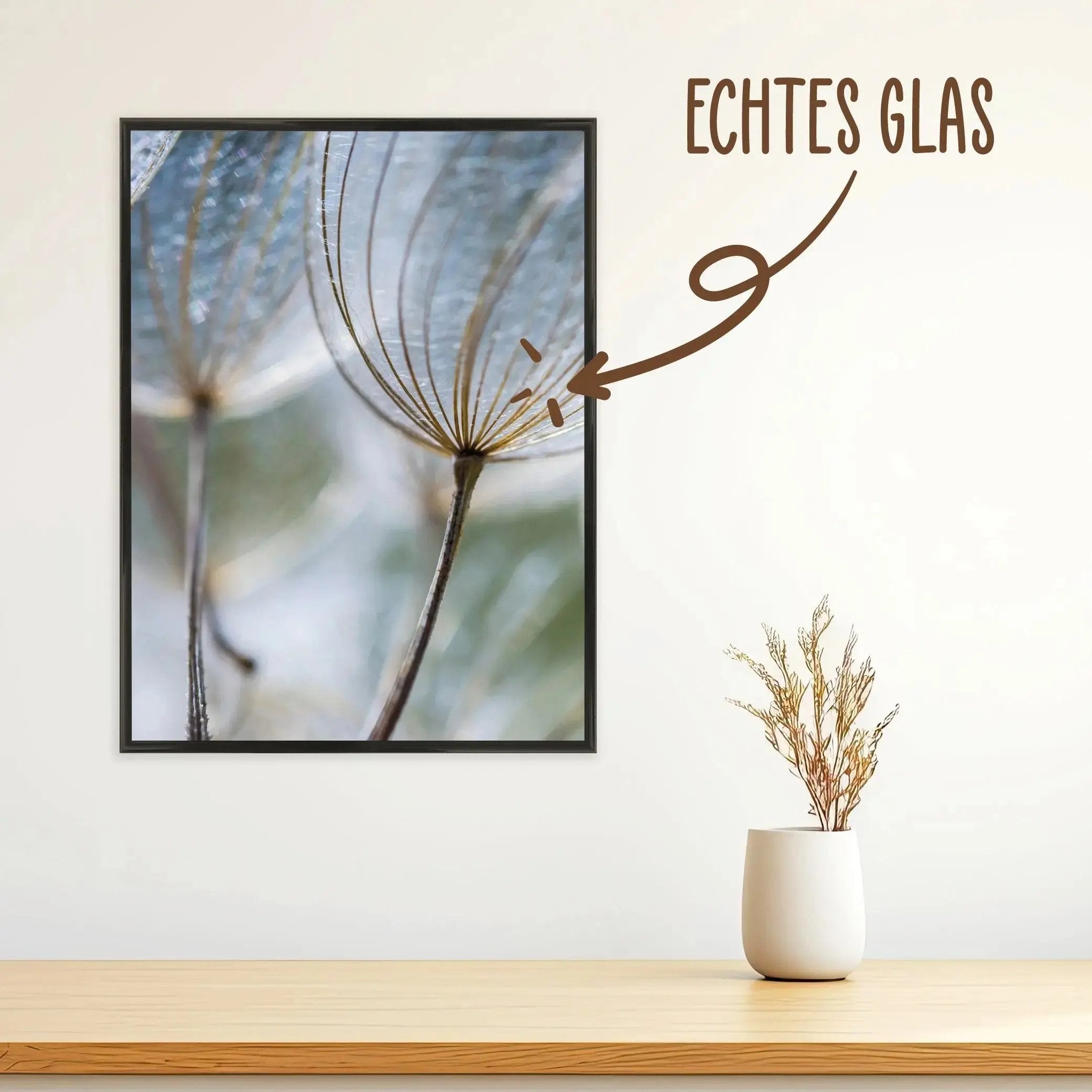 Bilderrahmen Set 6 teilig (30x40 cm & 21x30 cm (DIN A4)) mit Glasscheiben zum Gestalten von Fotowänden Bilderrahmen Set