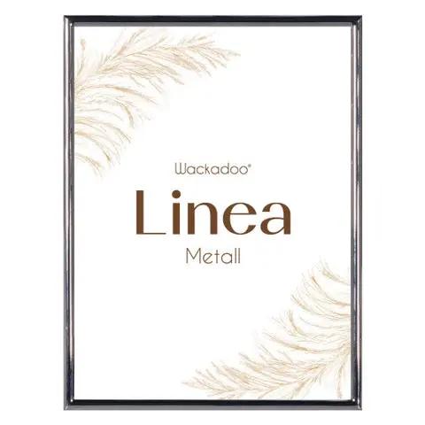 Bilderrahmen LINEA Silber aus Metall Wackadoo Living