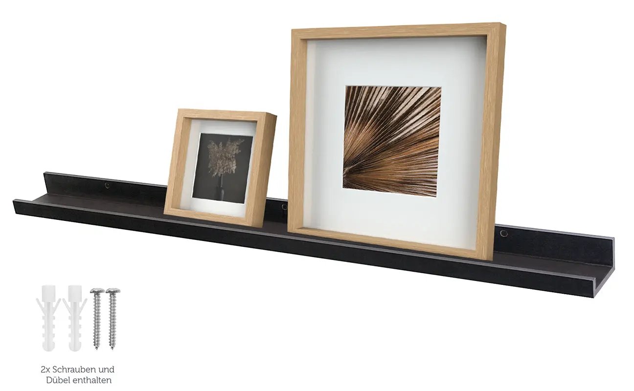 Bilderleiste aus MDF Holz inkl. Befestigungsmaterial Interior Design