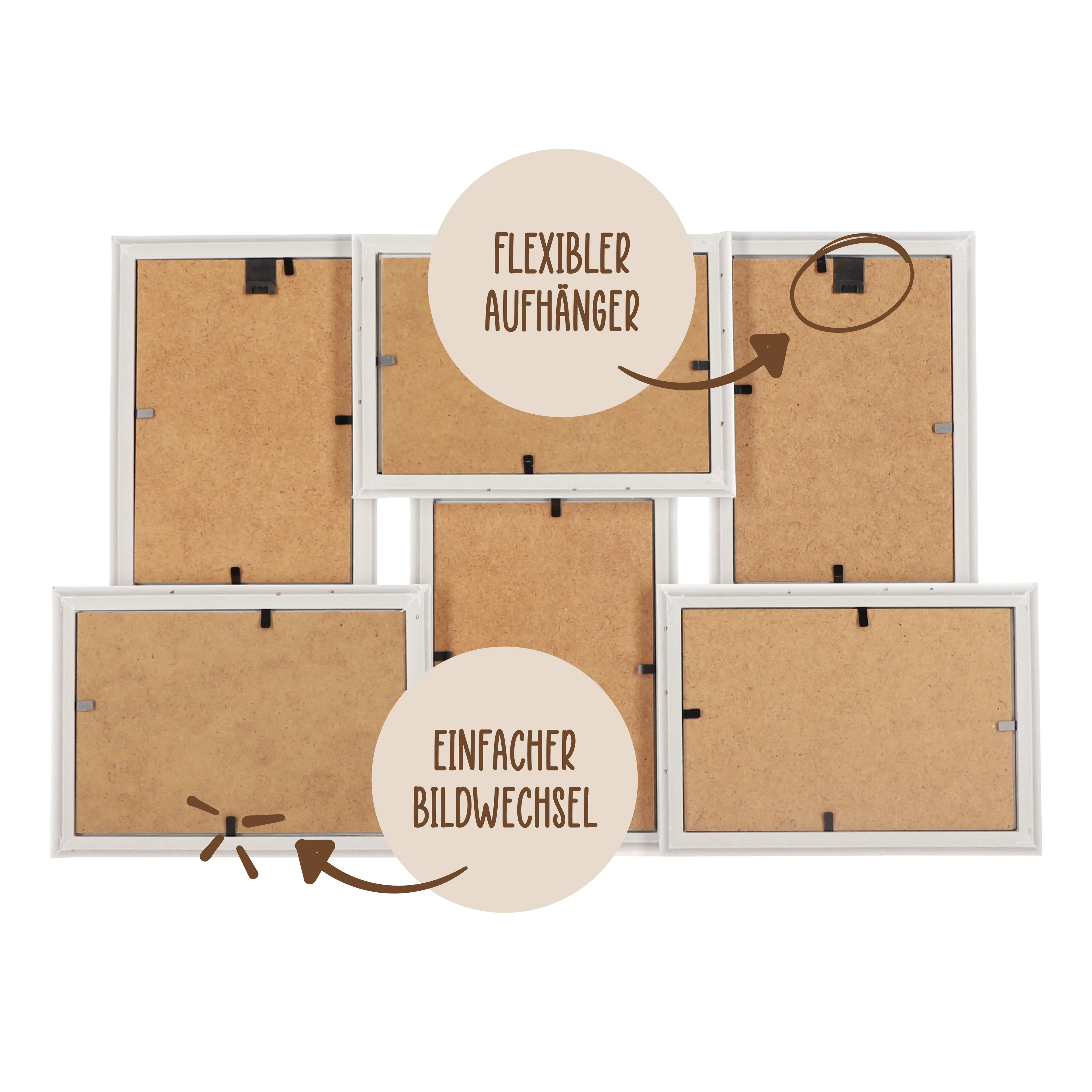 Bilderrahmen Collage LOFT