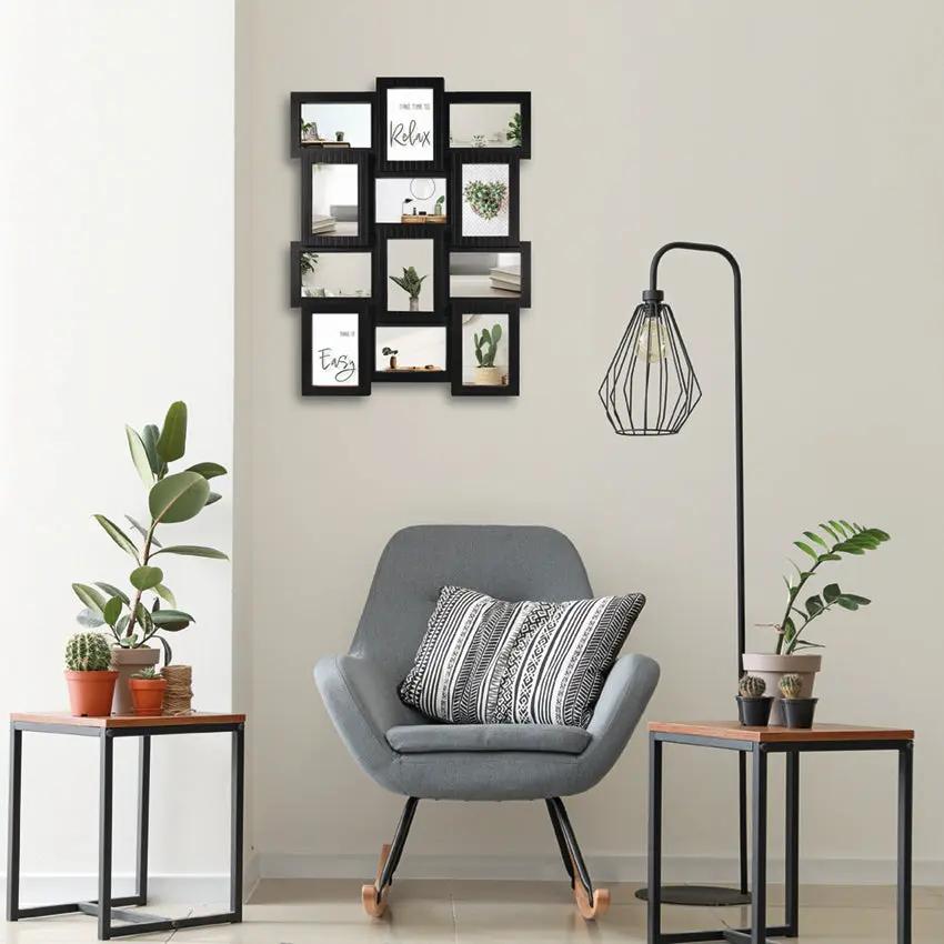 Wackadoo Bilderrahmen Collage für 12 Fotos COLLAGERAHMEN