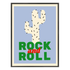 Poster mit Bilderrahmen Rock&
