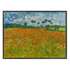 Poster mit Bilderrahmen van Gogh Mohnwiese - verschiedene Formate Interior Design