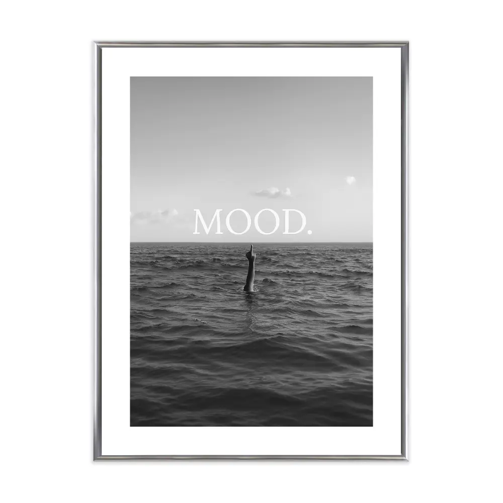 Poster mit Bilderrahmen Mood- verschiedene Formate Interior Design