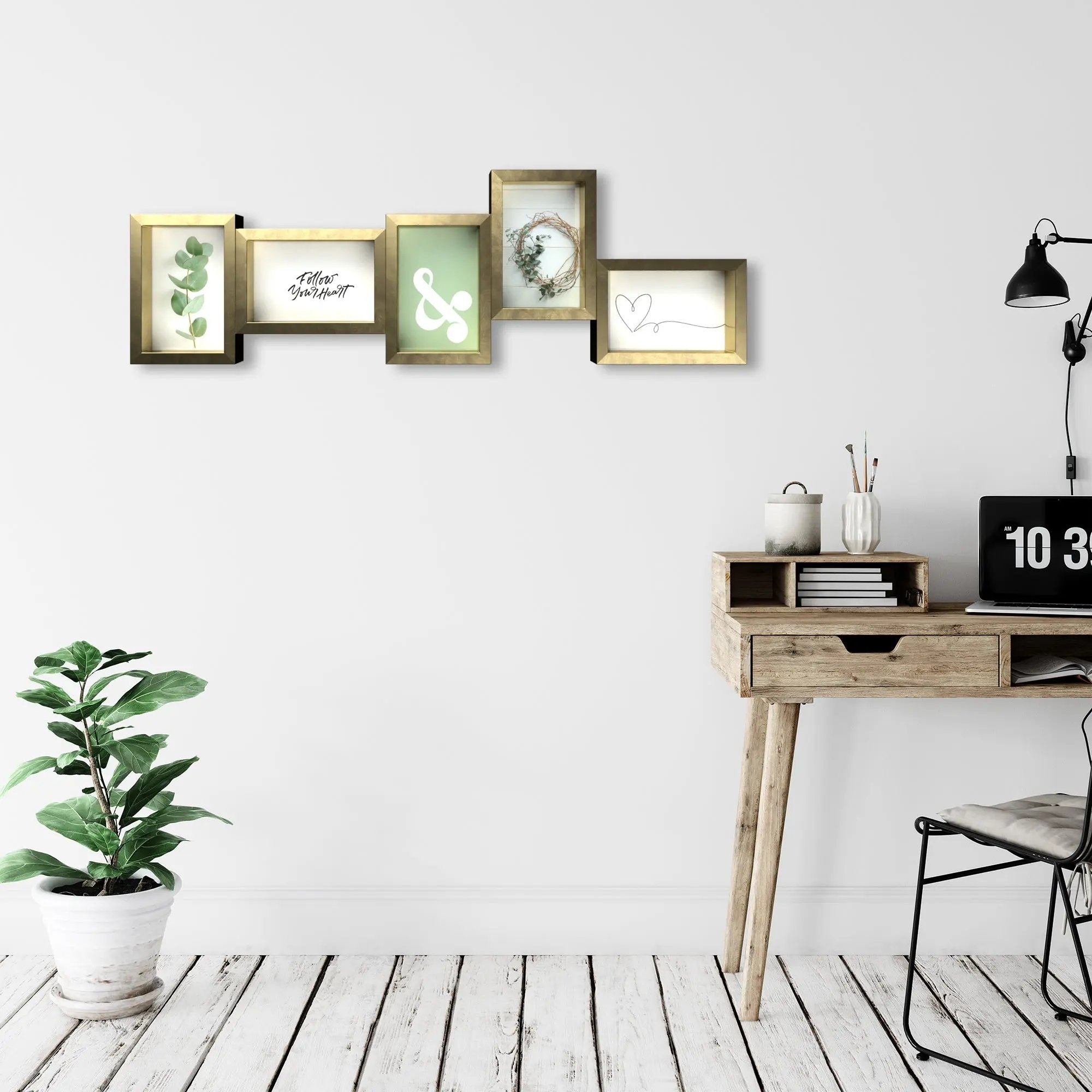 Wackadoo Bilderrahmen Collage APART für 5 Fotos COLLAGERAHMEN