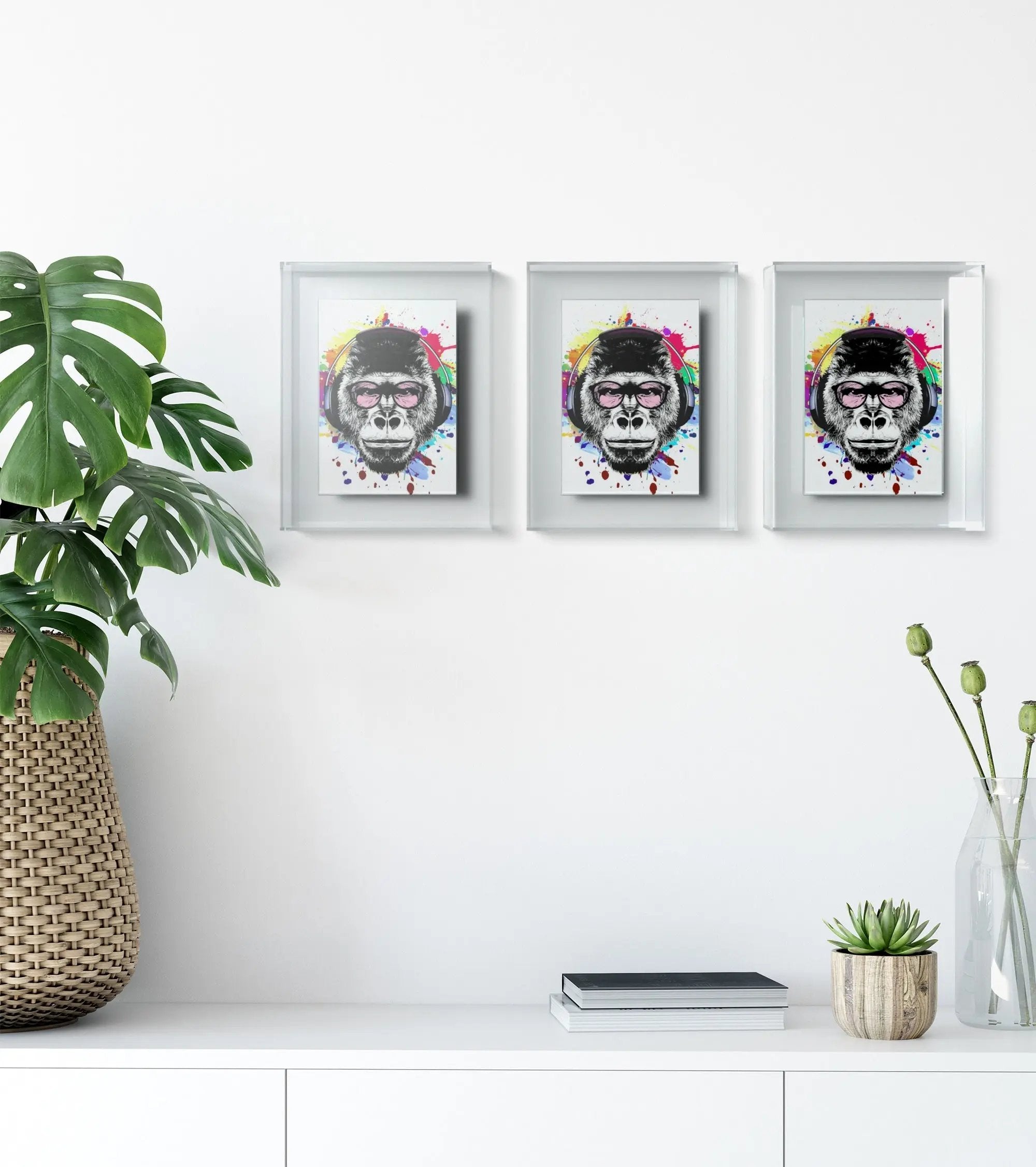 Wackadoo Design Bilderrahmen aus Acrylglas "pure the set 5.0" Bundle