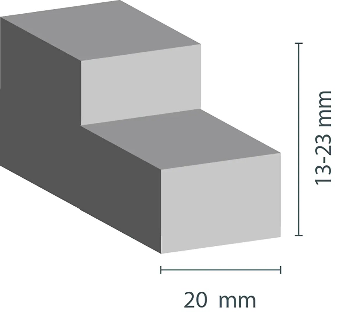 Wackadoo Bilderrahmen Collage weiß für 18 Fotos aus Kunststoff mit Glasscheiben COLLAGERAHMEN