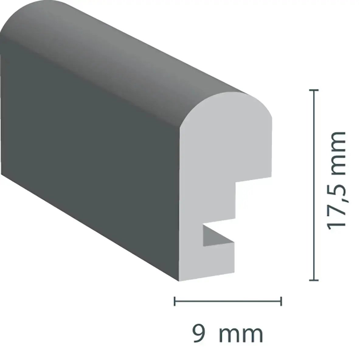 Bilderrahmen STRUCT mit Struktur aus MDF Holz PORTRAITRAHMEN
