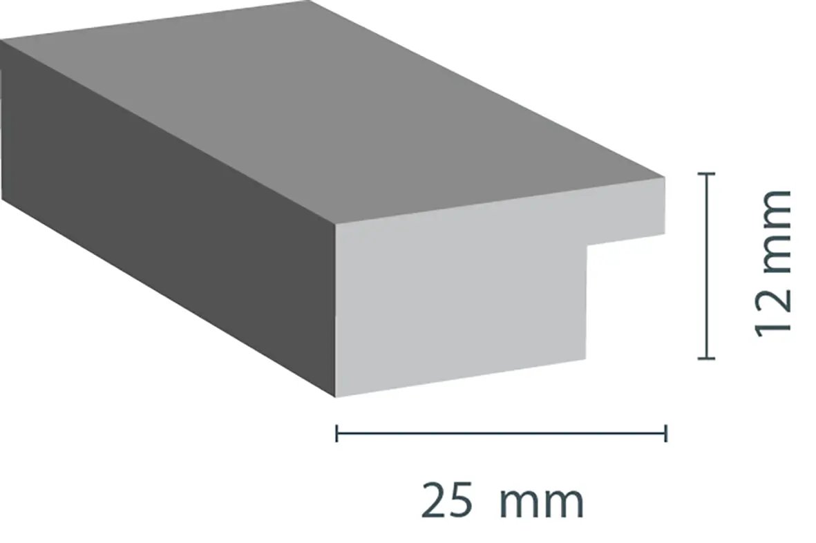 Wackadoo Bilderrahmen Collage Holz für 6 Fotos aus Holz mit Glasscheibe COLLAGERAHMEN