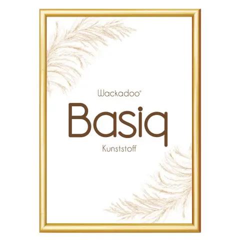 Bilderrahmen BASIQ aus Kunststoff mit Glasscheibe für Poster und Fotowände Wackadoo Living