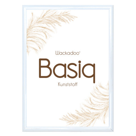 Bilderrahmen BASIQ aus Kunststoff mit Glasscheibe für Poster und Fotowände