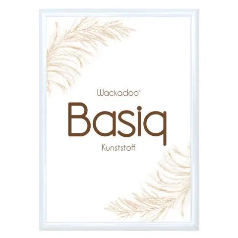 Bilderrahmen BASIQ aus Kunststoff mit Glasscheibe für Poster und Fotowände Wackadoo Living
