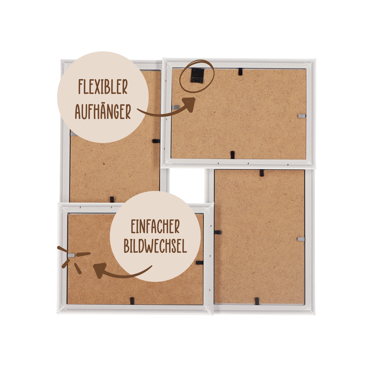 Bilderrahmen Collage LOFT