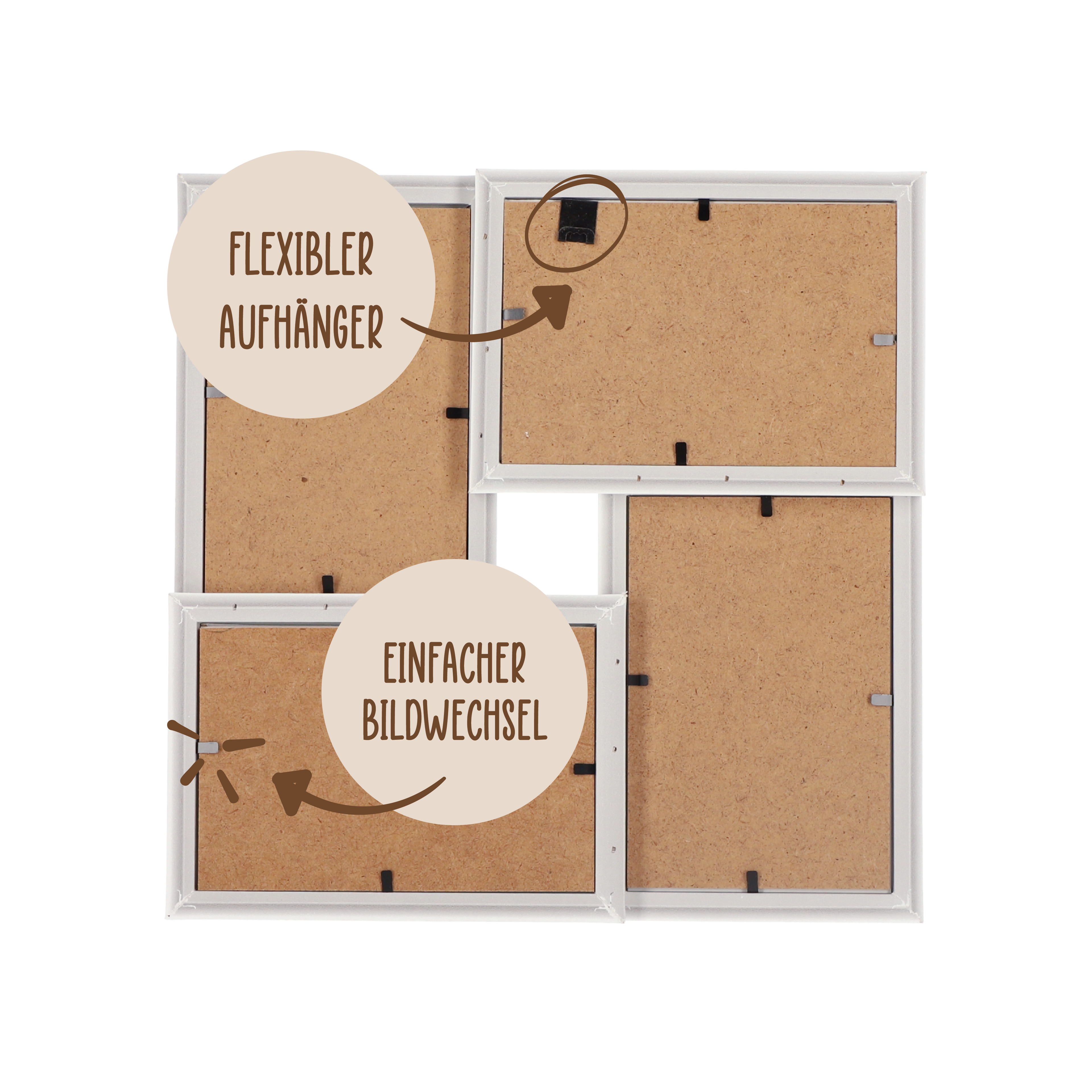 Bilderrahmen Collage LOFT