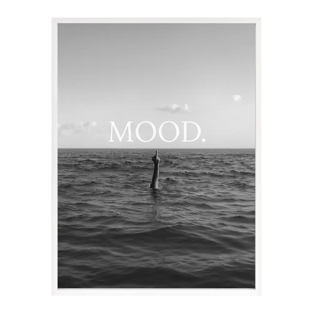 Poster mit Bilderrahmen Mood- verschiedene Formate Interior Design