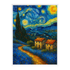 Poster mit Bilderrahmen van Gogh Landschaft - verschiedene Formate Interior Design
