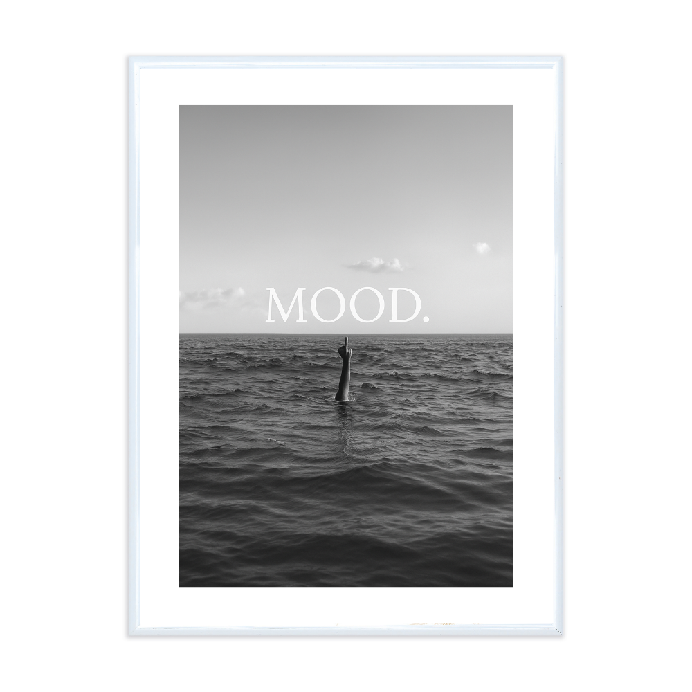 Poster mit Bilderrahmen Mood- verschiedene Formate