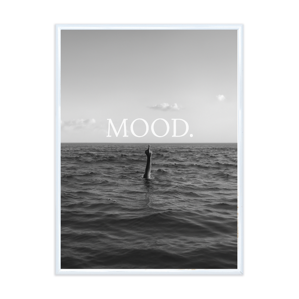 Poster mit Bilderrahmen Mood- verschiedene Formate