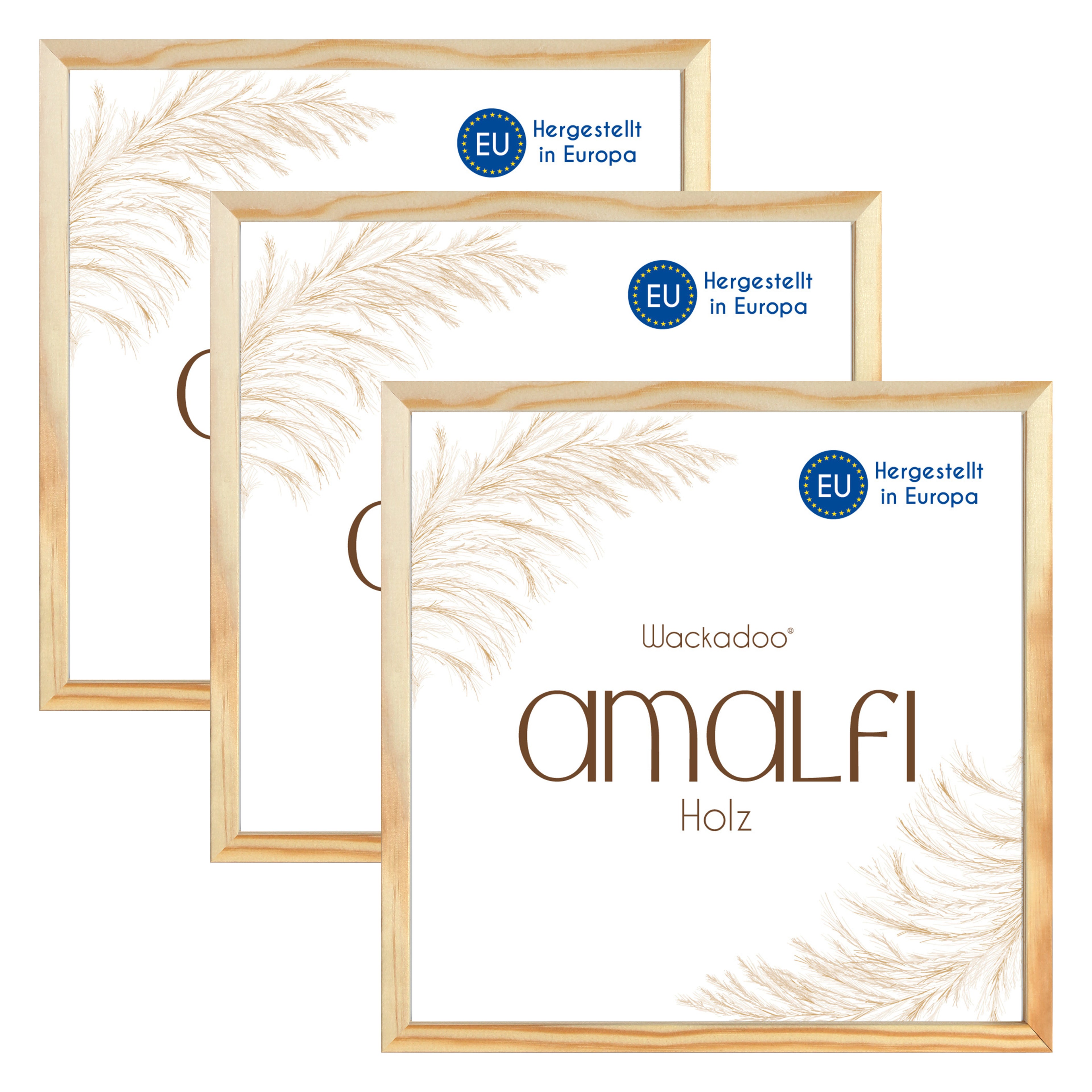 Bilderrahmen 3er Set AMALFI aus MDF Holz