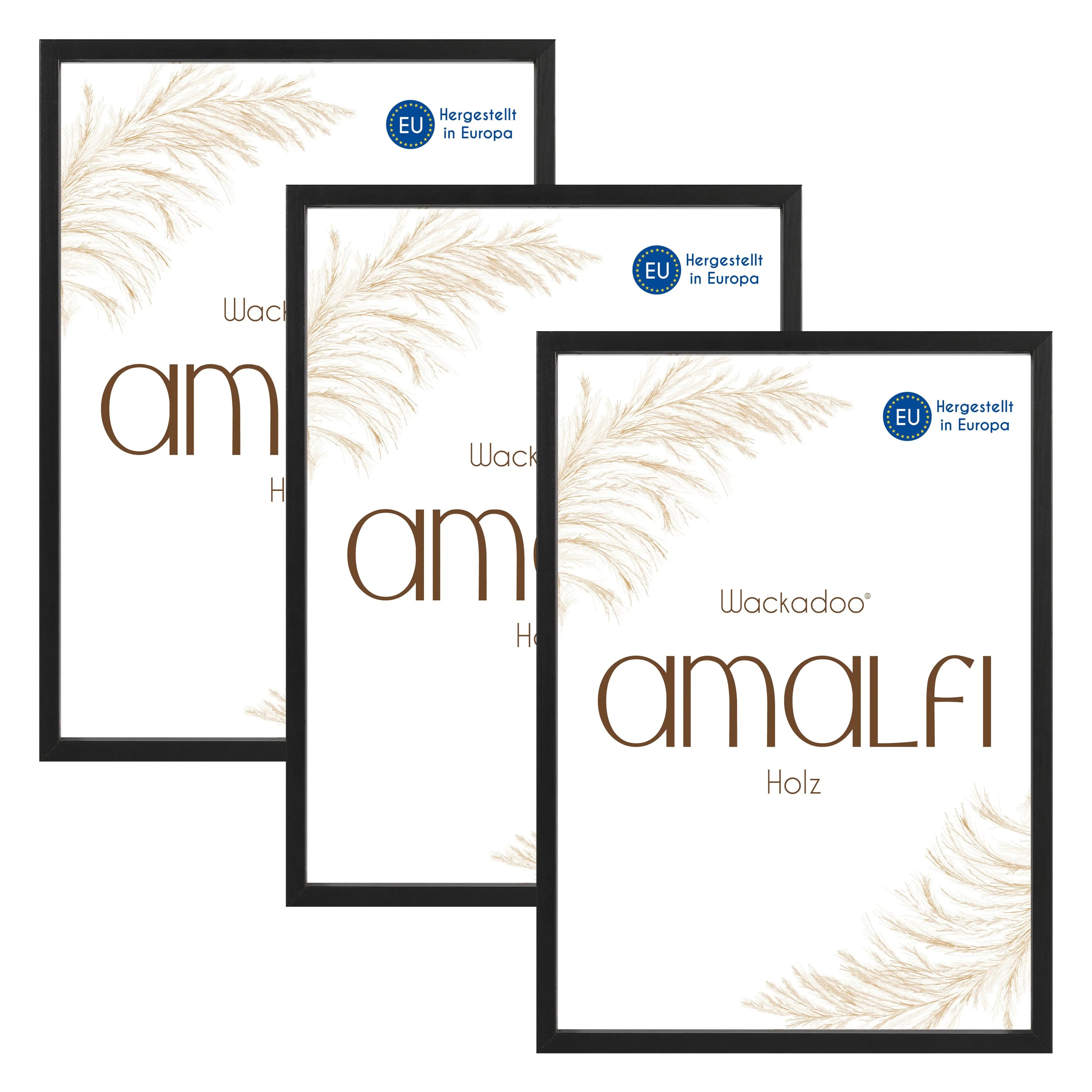 Bilderrahmen 3er Set AMALFI aus MDF Holz Wackadoo Living
