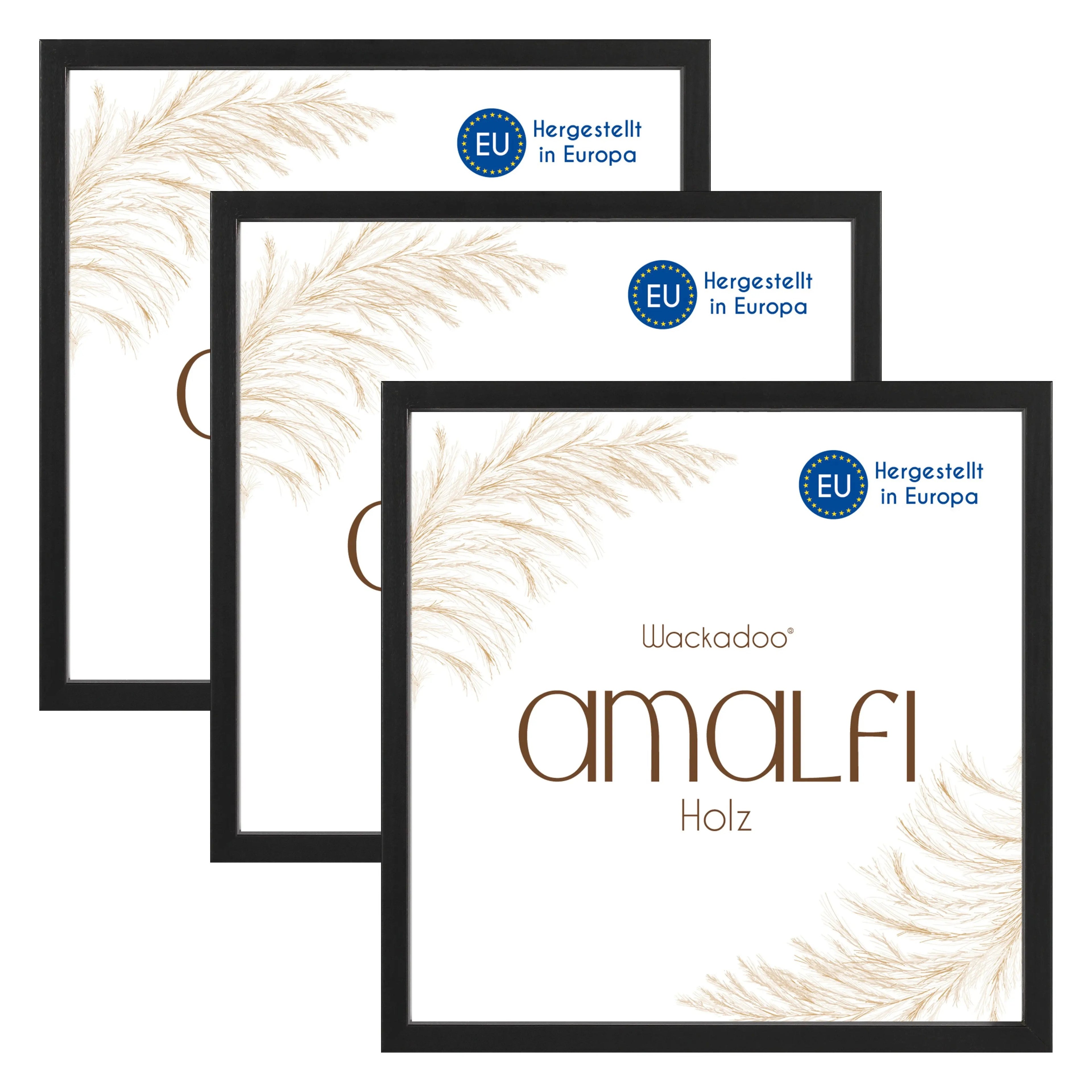 Bilderrahmen 3er Set AMALFI aus MDF Holz Wackadoo Living