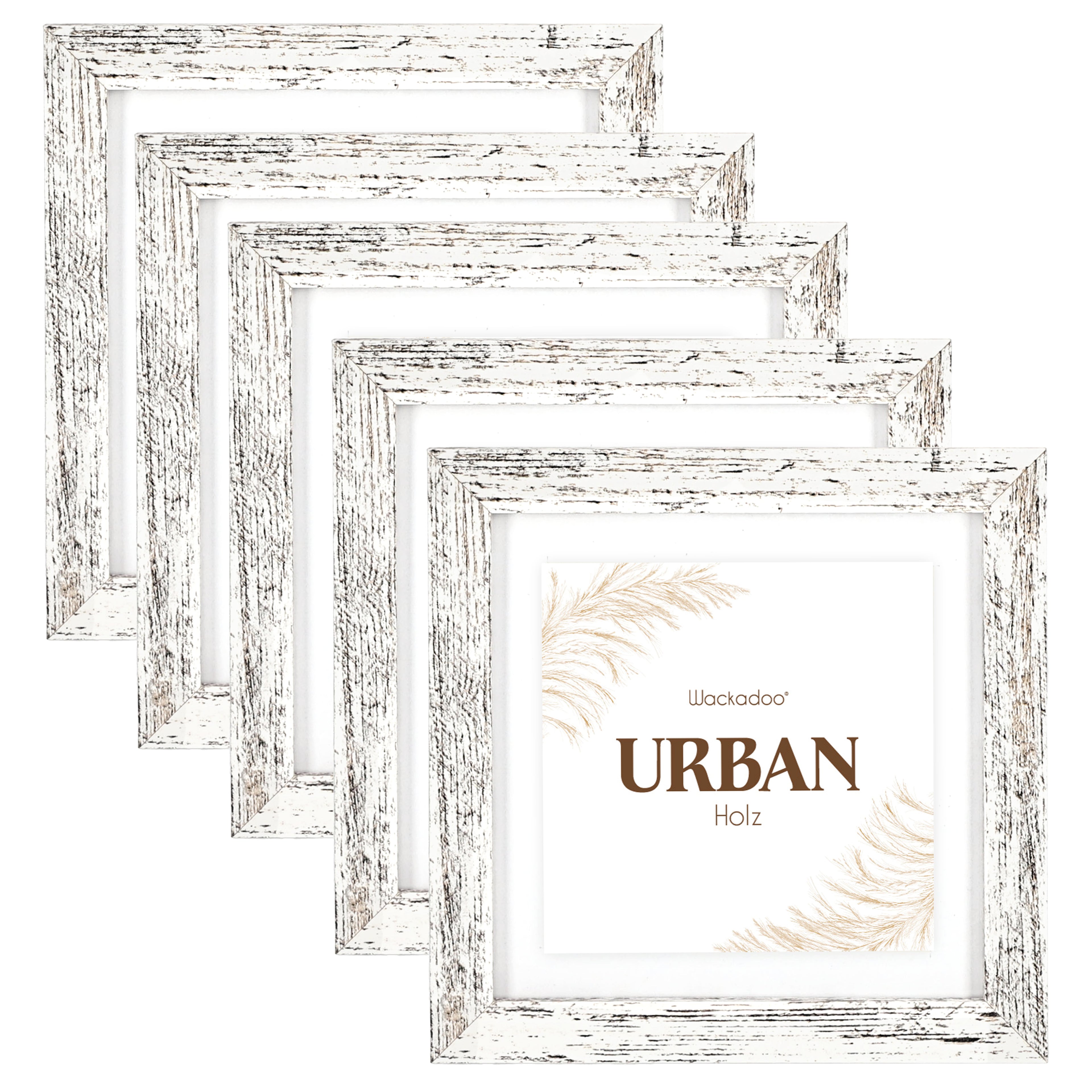 Bilderrahmen 5er Set URBAN aus MDF Holz