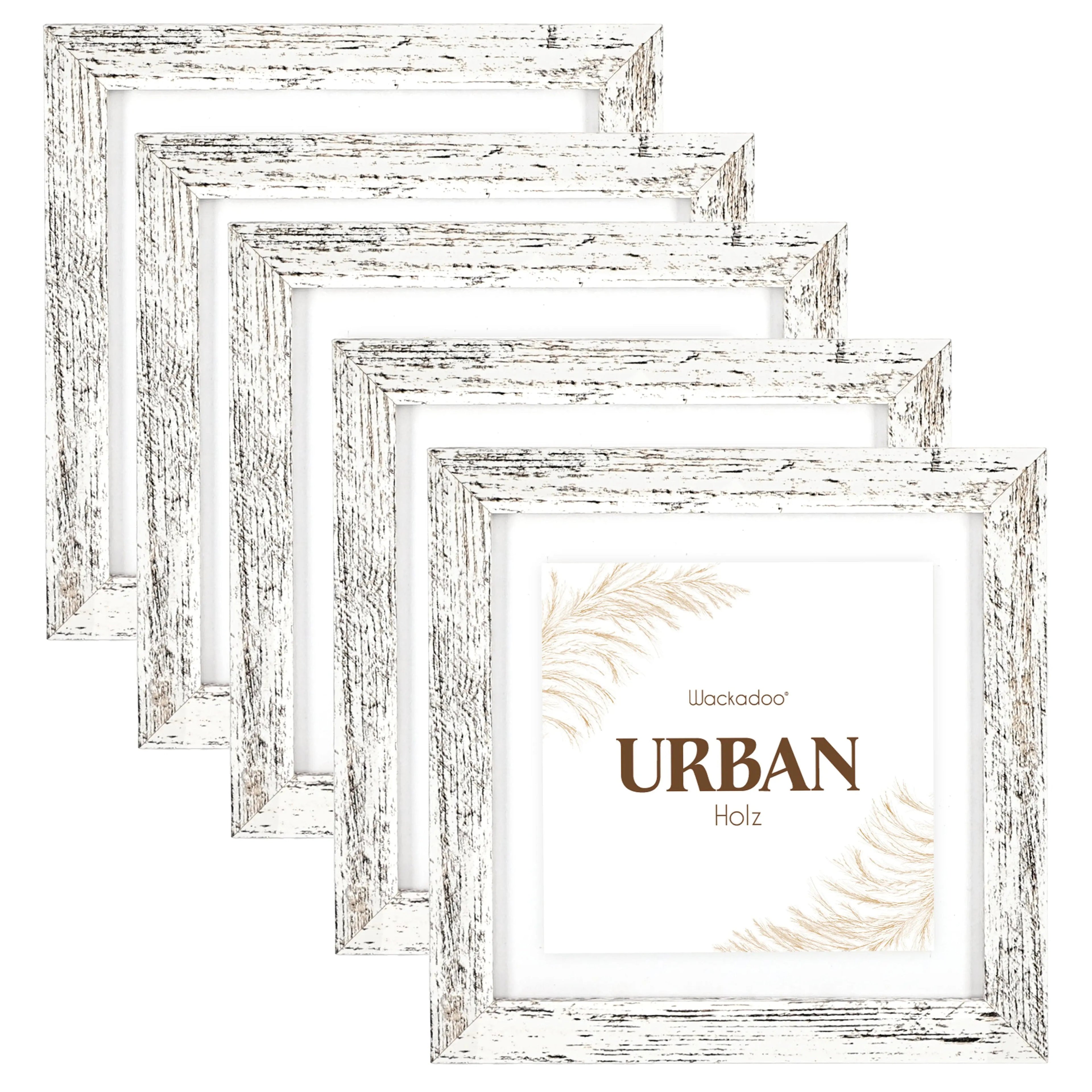 Bilderrahmen 5er Set URBAN aus MDF Holz PORTRAITRAHMEN