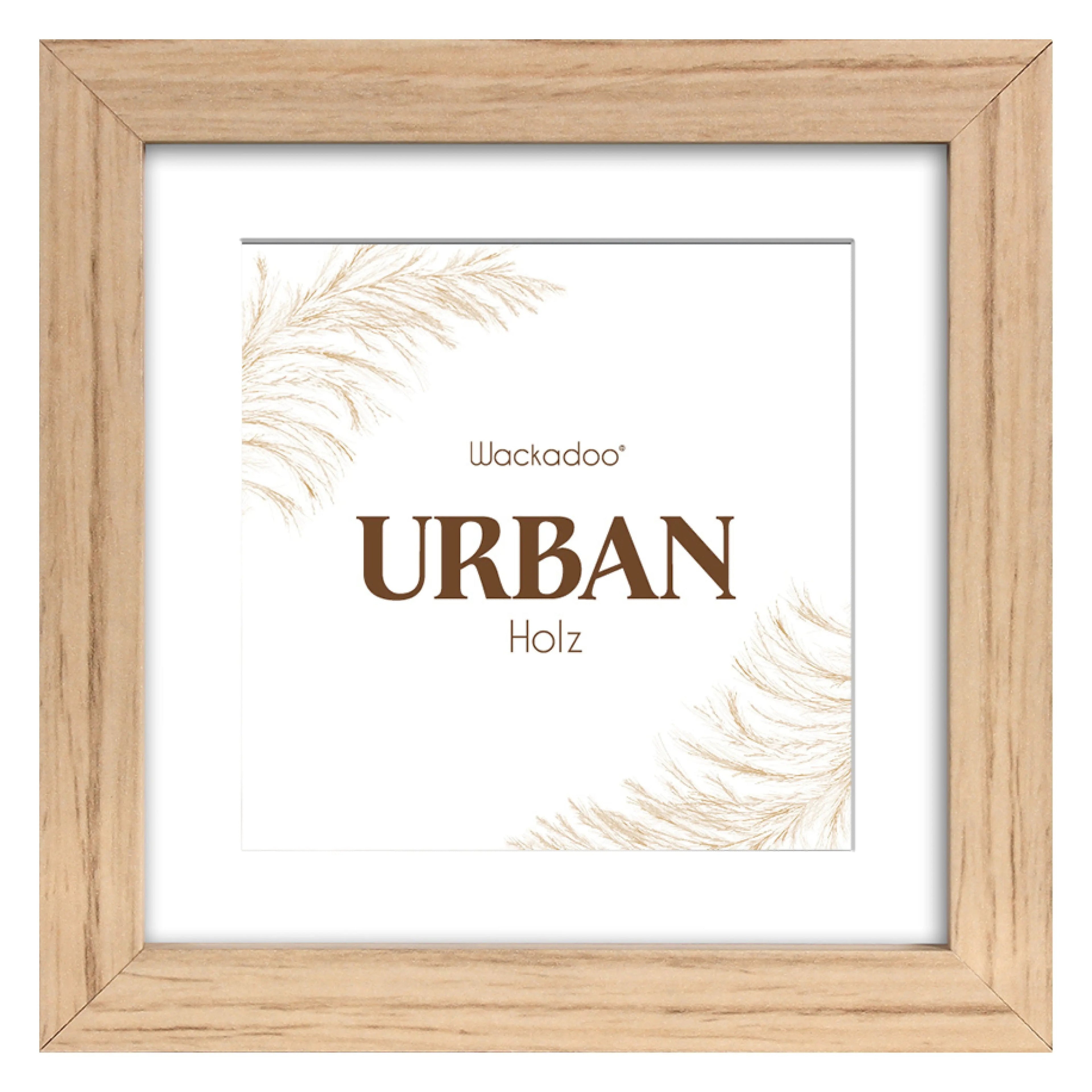 Bilderrahmen URBAN mit Passepartout aus MDF Holz PORTRAITRAHMEN