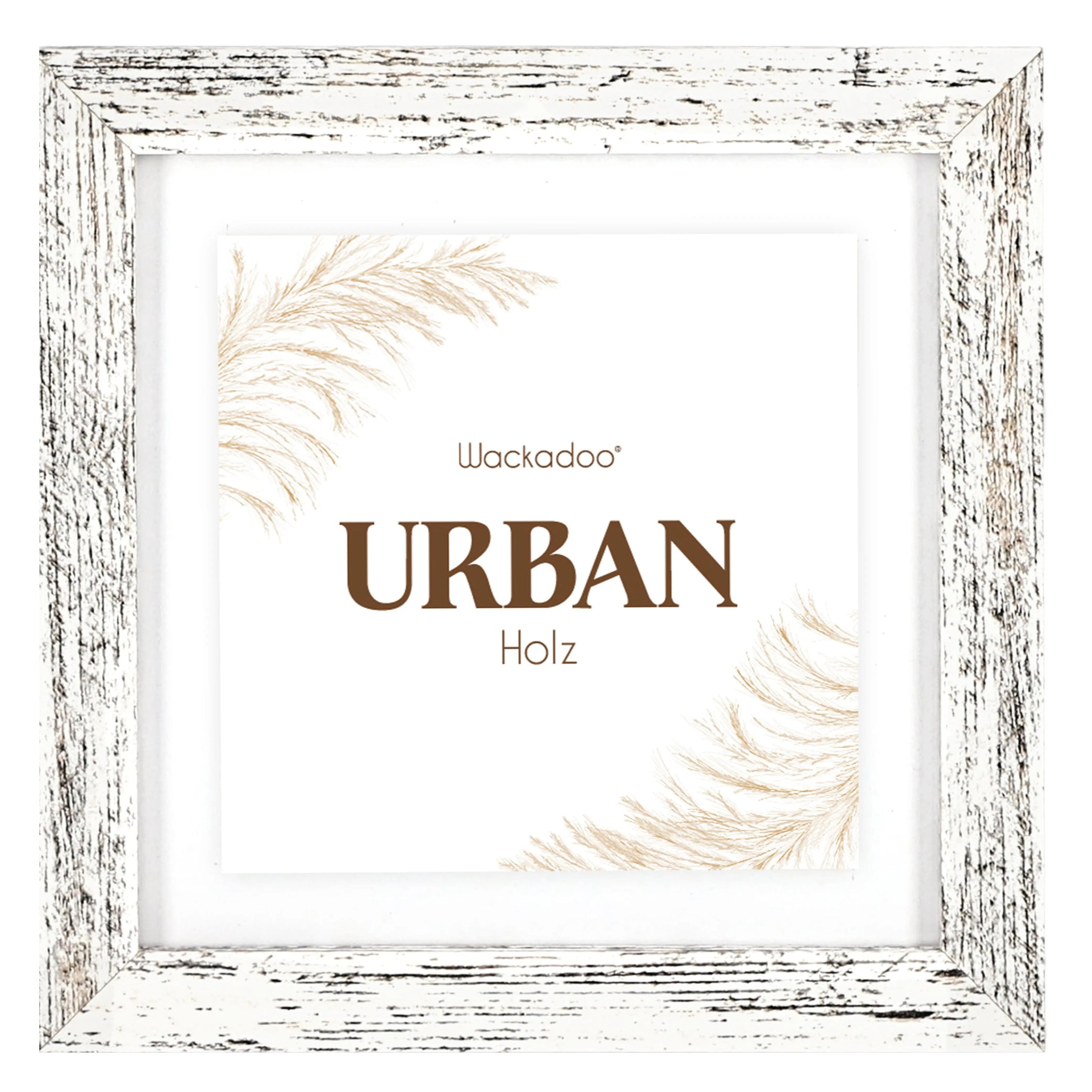 Bilderrahmen URBAN mit Passepartout aus MDF Holz PORTRAITRAHMEN